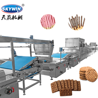 Volledig automatische biscuitmachine, biscuitproductielijn, biscuitkoekenmachine