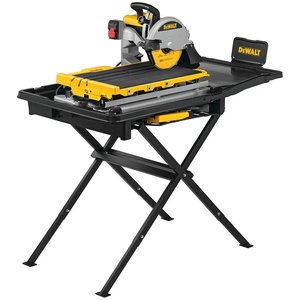 Best Quality FAST SELLING Dewalts D36000-XE + D240001-XJ 2200W 254mm (10") Wet Tile <b>Saw</b> and Stand D240001-XJ - Product Image 3