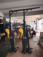 Torre de Truss Plegable de Acero Aleado con Capacidad de Carga de 250 kg, Elevación Manual con Manivela, Modelo Line Array - Exhibición de Truss de Aluminio