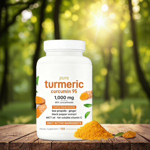 Kapsul Ekstrak Akar Kunyit Murni Organik Alami Grosir Oem/Odm Sampel Gratis 95% Suplemen Kunyit Curcumin Bubuk - Product Image 5