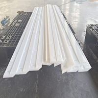 Rail de guidage en polyéthylène à gorge en T, simple rangée, haute précision 08B, capacité de charge de 50 000 molécules, support en nylon vert