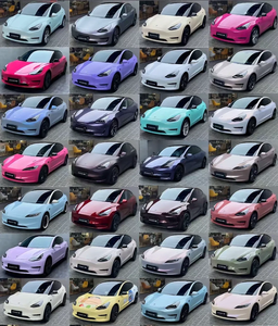 ฟิล์มพีพีเอฟเซรามิกเปลี่ยนสีได้เองสีเขียวป่า TPU สามารถติดตั้งได้เองฟิล์มป้องกันร่างกายสำหรับรถยนต์ - Product Image 5