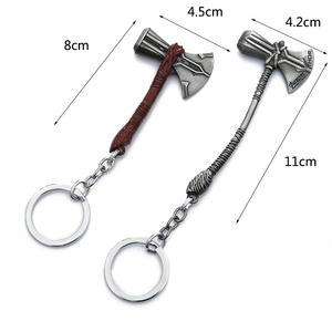 Película <span class=keywords><strong>Thor</strong></span> Axe Llavero Vintage Metal Aleación Llavero - Product Image 6