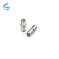 Connecteur de canon F81 3 GHz coaxial femelle-femelle, adaptateur de type F, placage étain