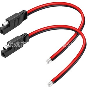 SAE Bullet Connector <b>Cable</b> 10AWG 2mm Copper Wire Red Black Solar PV <b>Power</b> <b>Cable</b> 12V Low Voltage 40A Rated - Product Image 1