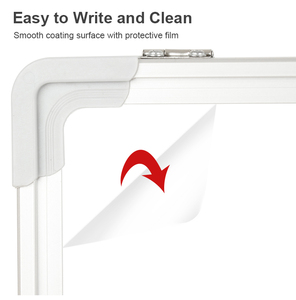 Nhỏ từ khô xóa bảng trắng 9 "x 12" double sided lapboard Máy tính để bàn có thể gập lại bảng - Product Image 4