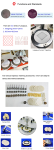เครื่องทดสอบการขัดถูแบบมาร์ตินเดล ASTM D4966 BS EN ISO 12947 JIS L1096 ISO 12947 - Product Image 4