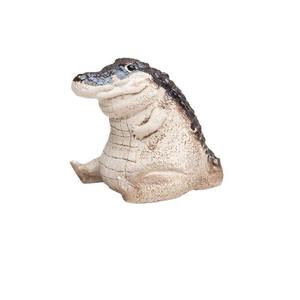 New Eco-Friendly Customized Crocodile Garden <b>Ornament</b> Home <b>Dining</b> <b>Table</b> Decoration Resin Crafts Gift Doll - Product Image 4