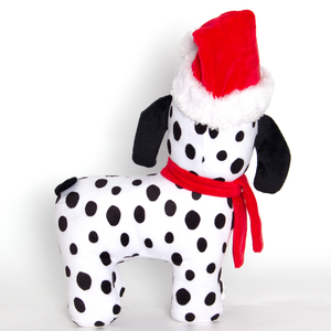 X Mas <span class=keywords><strong>DALMATION</strong></span> üreticileri dalmaçyalı köpek oyuncak dolması hayvan peluş özel köpek oyuncaklar - Product Image 4