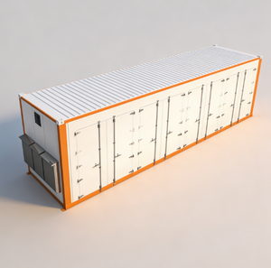 Contenedor de seguridad para baterías de respaldo súper grandes L 576kWh LiFePO4 9 ev pack industrial villa solar almacenamiento de energía de emergencia - Product Image 2