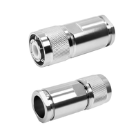 Conector Coaxial HN RF, Adaptador Macho para Cable Coaxial RG213 RG393, Conectores DIN/QMA/SMA/BNC/TNC/UHF/EIA/N