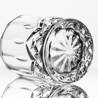 Verres à whisky en gros, style classique, en verre sans plomb, 310 ml, certifiés LFGB, avec logo personnalisé, coffret cadeau pour fête