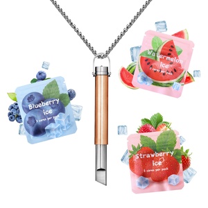 Collana Aromaterapica con Oli Essenziali Alternativa al Sigaretto Elettronico, Dispositivo Aromatizzato per Ridurre e Calmare per Smettere di Fumare - Product Image 2
