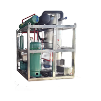 Machine à glace en tubes Haiyue de haute qualité, 3 tonnes, pour l'alimentation et les usines de glace comestible, machine à glace en tubes commerciale avec certificat CE