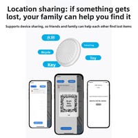 Traceur GPS pour animaux de compagnie (chiens et chats) - Localisateur intelligent anti-perte - Étanche - Matériau ABS - Modèle F8 - Compatible iOS/Android
