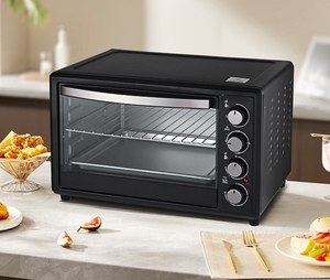 Horno Eléctrico de 60L para Uso Doméstico y Comercial, Gran Capacidad, con Temporizador y Control de Temperatura, Horno Pequeño de Cocina - Product Image 4