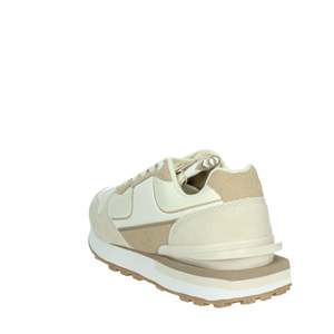 Baskets pour hommes Kejo, couleur beige, taille 41, en toile, chaussures tendance - Product Image 2