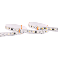 Dmx512 Cct Pixel Led Bande Lumineuse Accordable Dc24v 23w Ic Usc512 16bit High CRI Smart Led Strip Light 16 Bit DMX512 RGBW Led Stripe