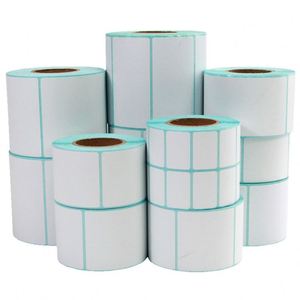 High Quality Wholesale 4x6 Thermal Label Waybill <b>Sticker</b> A6 Warranty Label Custom Labels Thermal Transfer <b>Sticker</b> Roll Low <b>Price</b> - Product Image 2
