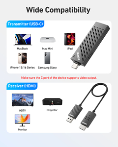 BENFEI <strong>Wireless</strong> <strong>HDMI</strong> <strong>Transmitter</strong> <strong>and</strong> <strong>Receiver</strong> 1080P-60Hz - Product Image 5