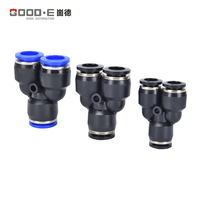 GOOD-E PY series OD4mm 6mm 8mm 10mm 12mm 16mm Air pneumatique raccord en plastique Push In connecteur rapide