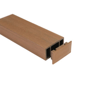 Wpc pannello murale <span class=keywords><strong>legno</strong></span> a doghe Wpc in <span class=keywords><strong>legno</strong></span> tubo quadrato travi Decorative <span class=keywords><strong>per</strong></span> esterni - Product Image 2