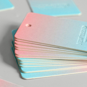 Tốt Nhất Bán Treo Tag Dây Tùy Chỉnh Quần Áo Con Dấu Chuỗi Treo Tag Giấy Logo Của Khách Hàng In Quần Áo Thẻ Nhãn Cho Quần Áo - Product Image 4