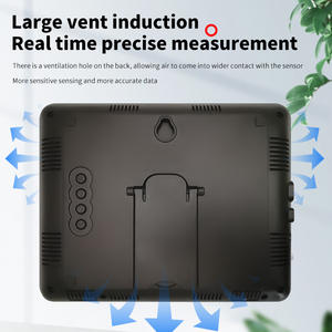 เทอร์โมมิเตอร์ดิจิตอลระดับมืออาชีพ LX935T-B หัววัดภายนอกคู่ ความยาวหัววัด 5 เมตร มาตรฐาน IP55 หน้าจอ LED ขนาดใหญ่ <span class=keywords><strong>ส</strong></span>ำหรับสระว่ายน้ำ ซาวน่า ตู้ปลา และใช้ในบ้าน - Product Image 5