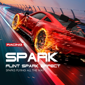 New SJY-9011S Flint Wheel High-Speed Drifting Vehicle Controllable spark effect Lighted music Automatic parking RC Car 1/18 - Product Image 4