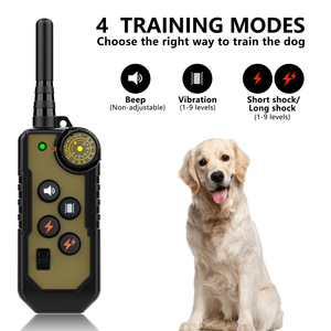 1000M Remote Dog <strong>Training</strong> <strong>Collar</strong> with BeepAdjustableTone Vibration Warning Shock LCD Screen Rechargeable <strong>Collar</strong> with Lock Button - Product Image 3