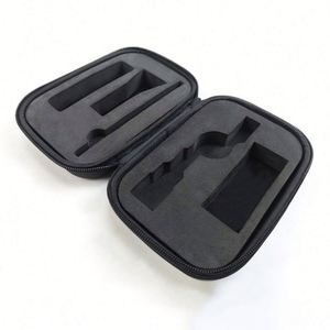 Estuche Cargador USB para Auto, Portátil, de Cuero PU Negro, con Bandeja EVA Inalámbrica, Resistente al Agua y Ideal para Viajes, para Teléfonos Móviles - Product Image 6