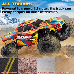 Voiture radiocommandée à grande vitesse 20 Km/h <span class=keywords><strong>RC</strong></span> Rock Crawler 2 4G Transmetteur 4WD Off Road <span class=keywords><strong>RC</strong></span> Racing Car - Product Image 6