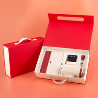 Coffret Cadeau d'Entreprise en Cuir PU 2026 : Carnet avec Stylo et Batterie Externe 10000 mAh – Idéal pour les Cadeaux d'Affaires