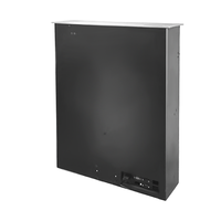 Bureau d'ordinateur de bureau à assembler avec écran de moniteur LCD motorisé escamotable pour salle de classe multimédia