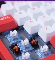 Clavier mécanique Dereu CK98 Sky Switch, Hot-swappable, pour Esports, Cybercafés, Infrarouge, Étanche, Filaire, pour PC Gaming