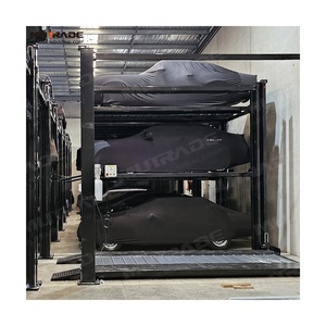Thủy công viên 2525 dọc 3 Cấp Độ 4 bài xe Stacker thủy lực 3 xe lưu trữ bãi đậu xe nâng - Product Image 5