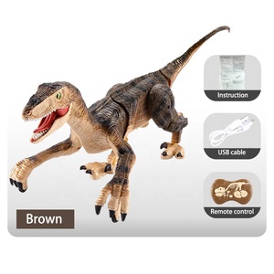 Bán Chạy Khớp Nối Chuyển Động Ánh Sáng & Âm Thanh Mắt 3D Mô Phỏng 2.4G Cho Trẻ Em Đồ Chơi Khủng Long Điều Khiển Từ Xa Chạy Điện - Product Image 4