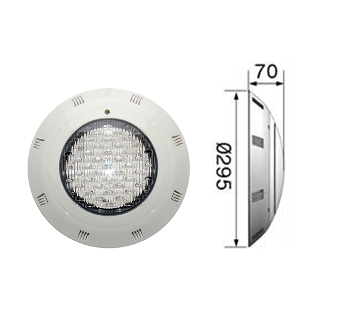 Wall Mounted Swimming Pool Lighting IP 68 AC 12V RGB Underwater LED Pool Lights