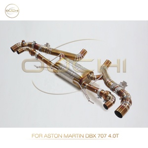 Pour Aston Martin <span class=keywords><strong>DBX</strong></span> 707 4.0T, échappement en titane Catback avec silencieux à soupape d'origine, pièces de performance automobile de haute qualité - Product Image 2