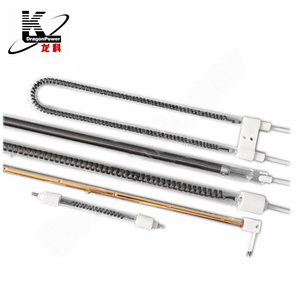 고온 적외선 단파 석영 히터 램프, 블로잉 머신 및 산업용 복사 가열 응용 분야용 할로겐 히터 - Product Image 2