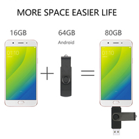 Clé USB 3.0 en métal personnalisée de 1 To, clé USB OTG, clé USB personnalisée de 64 Go