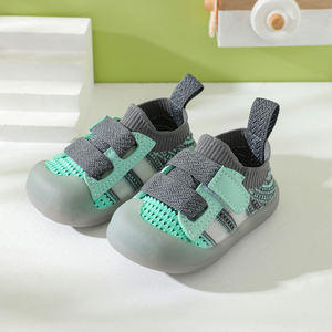 Zapatillas de Tobillo para Bebés, Niños y Niñas, de Verano, Transpirables, con Suela Antideslizante de TPR, Planas, para Interiores, con Cierre de Velcro, Diseño de Dibujos Animados, Suministro de Fábrica - Product Image 5