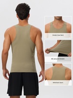 Débardeur de sport pour homme, sans manches, de compression, pour la course, le fitness et le basketball
