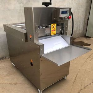Trancheuse à viande congelée d'usine professionnelle Machine à découper la viande en rouleau entièrement automatique automatique avec <span class=keywords><strong>prix</strong></span> <span class=keywords><strong>de</strong></span> la <span class=keywords><strong>poitrine</strong></span> - Product Image 3