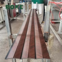 ROKE Penjualan Panas Desain Fashion Panel Dinding Tahan Air Harga Murah Dekorasi Panel Dinding PS 12 30 60cm Warna Kayu