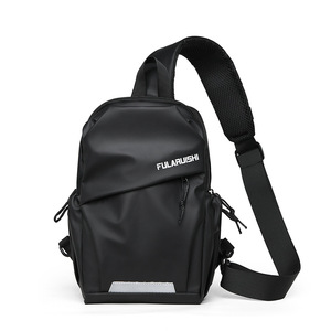Bolsos Cruzados y de Hombro Unisex al por Mayor, Elegantes, de Gran Capacidad, Estilo Urbano Minimalista, con Cierre de Cremallera de Nailon - Product Image 1