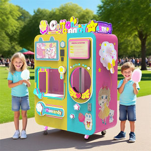 Directamente de fábrica, nuevo diseño, máquina automática de hilo dental, máquinas expendedoras de algodón de azúcar para pequeñas empresas - Product Image 1