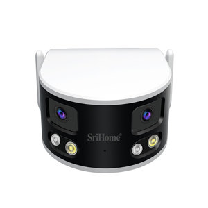 SriHome kamera jahitan mulus, sudut ultra-lebar 180 ° mendukung Dual-band Wifi pengenalan api dan penyimpanan Cloud - Product Image 2
