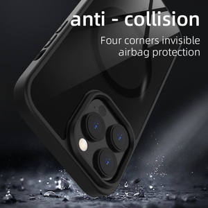 Ốp điện thoại iPhone 16 15 14 Pro Max Plus trong suốt, không dây, từ tính, bán chạy nhất năm <span class=keywords><strong>2025</strong></span>, mềm mại, chống sốc - Product Image 3