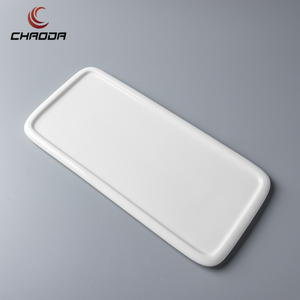 Multi-Size 10/12/14/16 Inch Top Choice Banquet Déjeuner Assiette Rectangle Céramique Restaurant Assiette <span class=keywords><strong>Porcelaine</strong></span> - Product Image 5